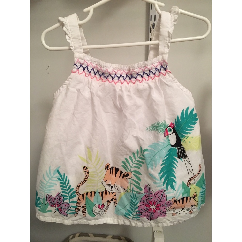 GYMBOREE Toddler Girl 3T Jungle Theme Top